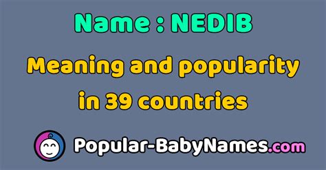 nedib meaning